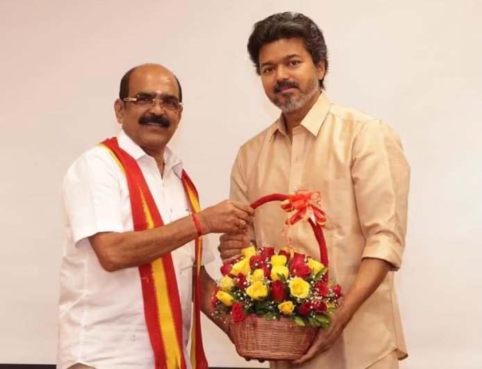 ശ്രീ കെ ടി പച്ചയമ്മാൽ തമിഴക വെട്രി ക്കഴകത്തിന്റെ ഡെപ്യൂട്ടി സെക്രട്ടറിയായി നിയമിച്ചു.