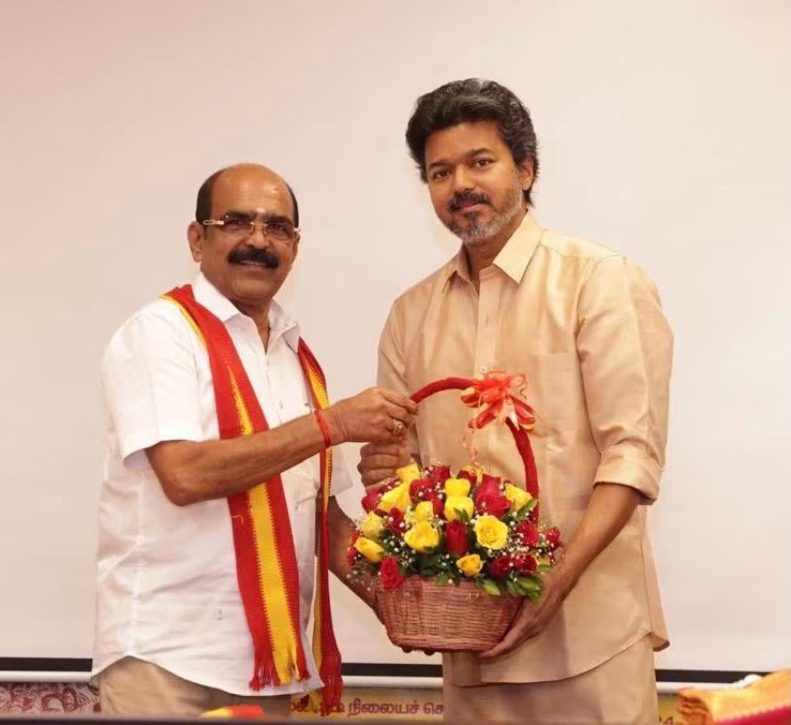 ശ്രീ കെ ടി പച്ചയമ്മാൽ തമിഴക വെട്രി ക്കഴകത്തിന്റെ ഡെപ്യൂട്ടി സെക്രട്ടറിയായി നിയമിച്ചു.